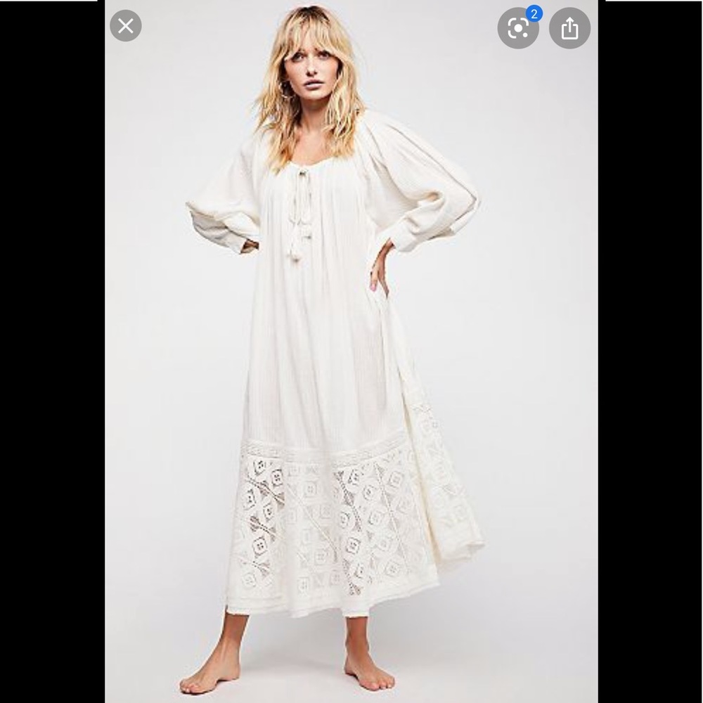 Free People Camila Dress Oversized